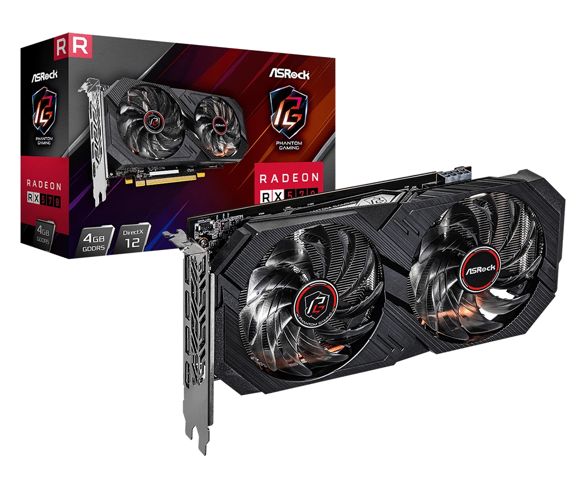 ASRock Radeon RX 570 Phantom Gaming Elite 4G